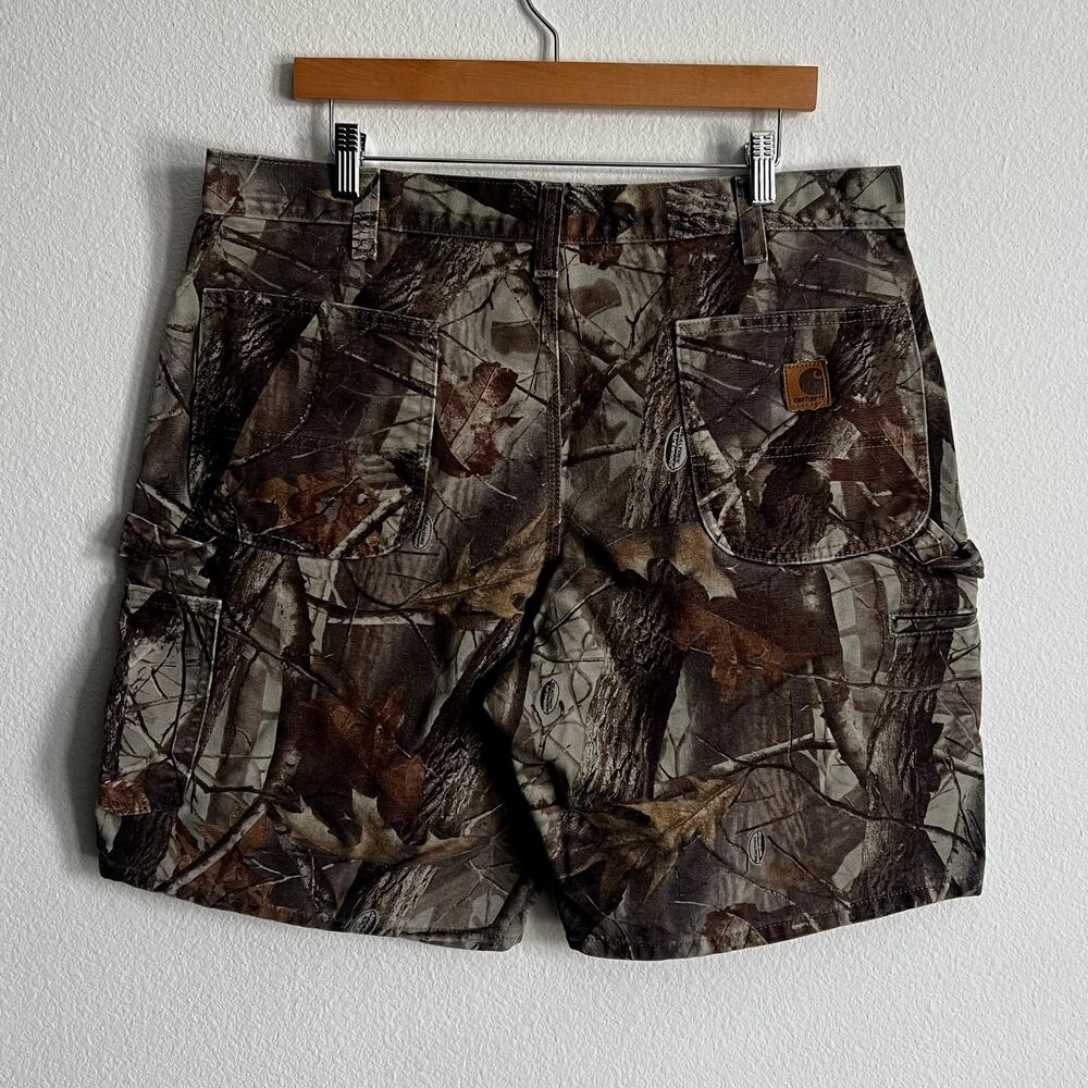 Carhartt CMO realtree camo work wear carpenter shorts